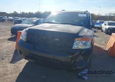2010 Nissan Armada Platinum z USA, uszkodzony, nr VIN 5N1BA0NF4AN603388